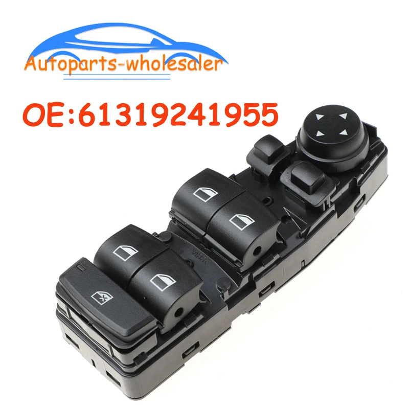 

Автомобильные аксессуары 61319241955 для BMW 5 6 F10 F11 F18 F06 F07 X3 F25 61319238239 61319179913 подъемник главный выключатель переключатель окна Управление