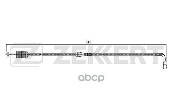 Brake Pad Wear Sensor BMW 5 (E39) 95- Z8 Roadster (E52) 00-Zekkert Art. BS8016. measurement alarm sensor sensitive wear pressure |
