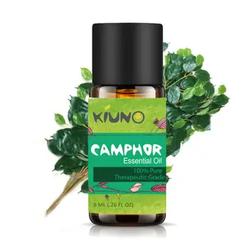 

KIUNO 8ml Pure Essential Oils Diffuser Cajeput Juniper Peppermint Lemongrass Tea Tree Orange Sandalwood Rosemary Patchouli Clove