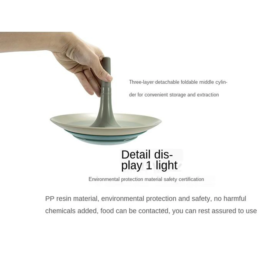 3-Tier Plastic Cupcake Display Stand Dessert Holder Round Fruit Snacks Bowl for Baby Shower Birthday Weddings Tea Party