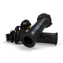 1 пара удобных теплых рулей, электрические ручки с подогревом, ручки для мотоцикла, руль для мотоцикла 2,2 см, ручка для мотоцикла