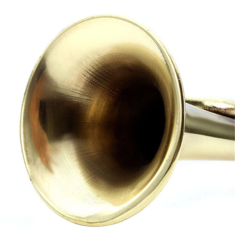Iron Brass Trumpet Bugle Paint Copper Horn Cavalry for Brass Musical Instruments Music Lovers