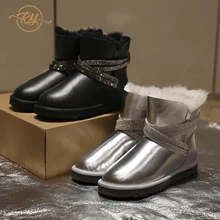 RY-RELAA ботильоны для женщин INS/роскошная дизайнерская обувь для женщин из натуральной кожи зимние ботинки женские зимние ботинки на платформе