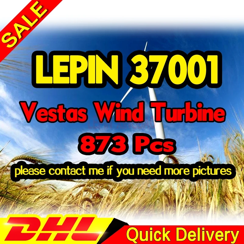 

LP 37001 Vestas Wind Turbine LP 37002 Borkum Riffgrund Building Blocks Bricks Toy Model Gifts 4999 4002015