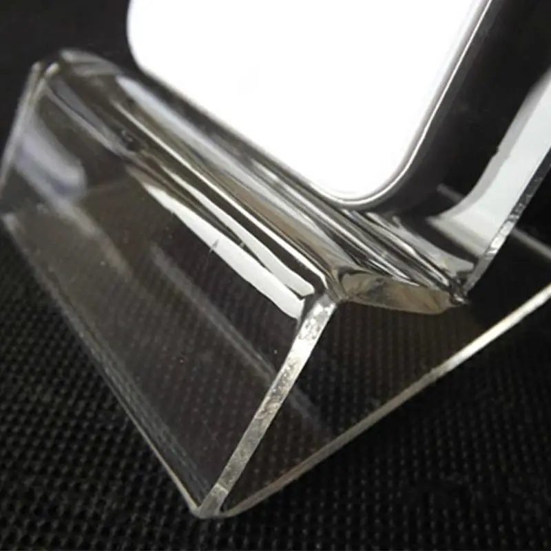 1pc Acrylic Transparent Business Card Holder Mobile Exhibition Storage Display Market Business Phone Supplies Card Stand Ho S8c3 iphone charging stand