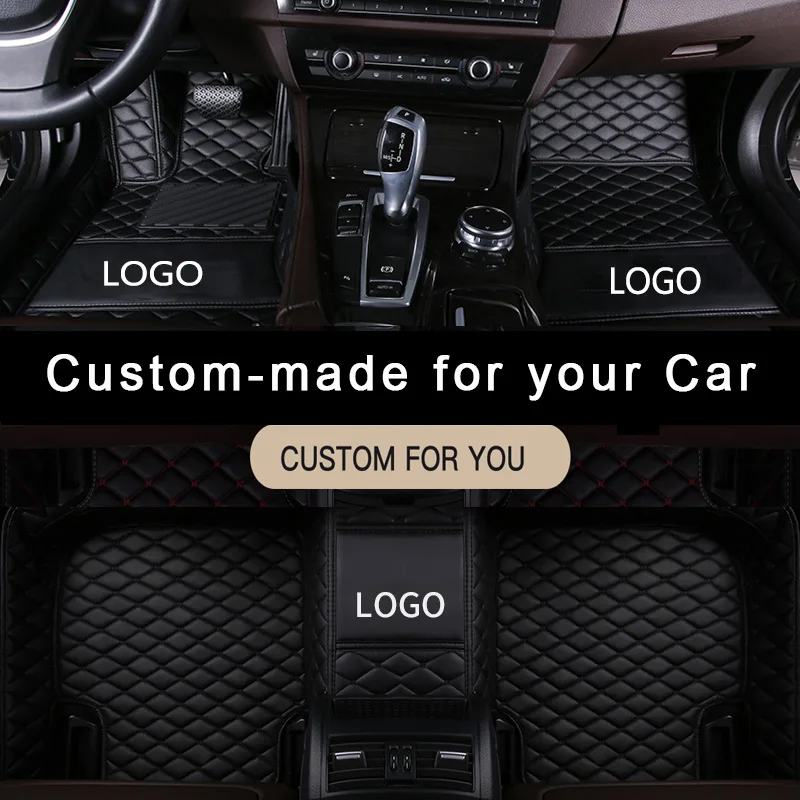 

3D Car Mats For Volkswage Caravelle 2019 Accessories Waterproof Leather Floor Mats Car Carpet Mat