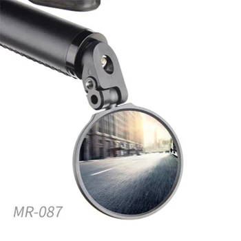 

Bike Rear View Mirror Adjustable Reflective Bicycle Handlebar Grip Rearview Glass