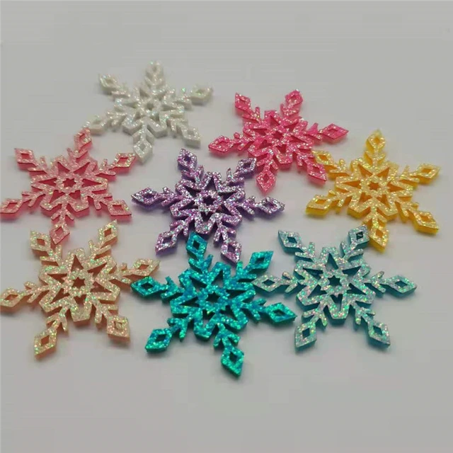 Glitter Glue Snowflake