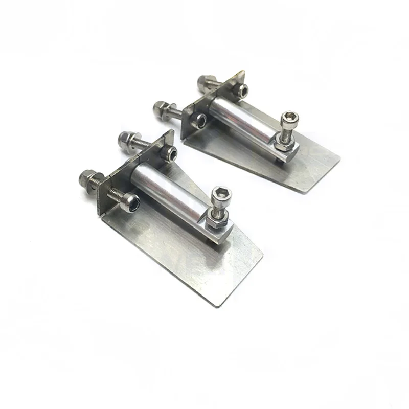 

1Pair 41x30x13mm Metal Small High Quality Trim Tab Flaps Spare Parts for RC Gasoline Nitro Electric Boat Model
