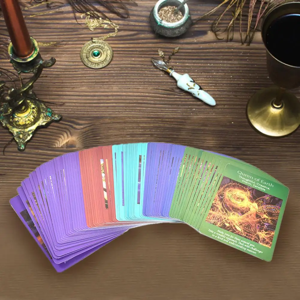 78 шт./Pak Angel Tarot Kaarten Dek настольная игра Карта Volledige Engels Вечерние игры Tafel Speelkaarten Familie