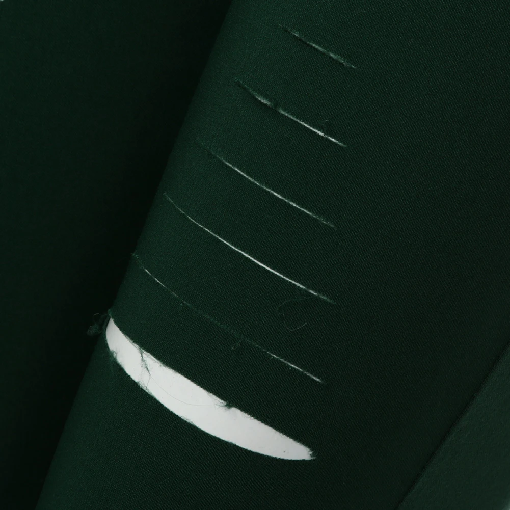 Размера плюс хлопкового материала на основе спандекса, выполнено в цветовой гамме однотонные Цвет шнурок Высокая Талия Эластичный шнурок карандаш Штаны рваные обтягивающие леггинсы женские Штаны