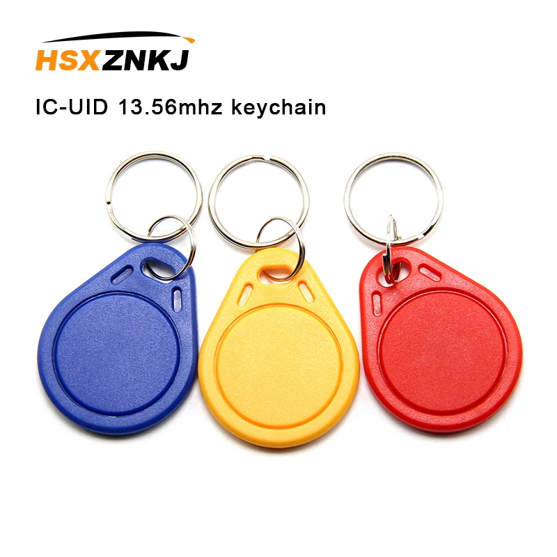 keypad outdoor Ic-uid 13.56mhz Repeated Erase Keychain Elevator Induction Smart Buckle Community Gate Security Access Card Smart Nfc Tags electric deadbolt lock