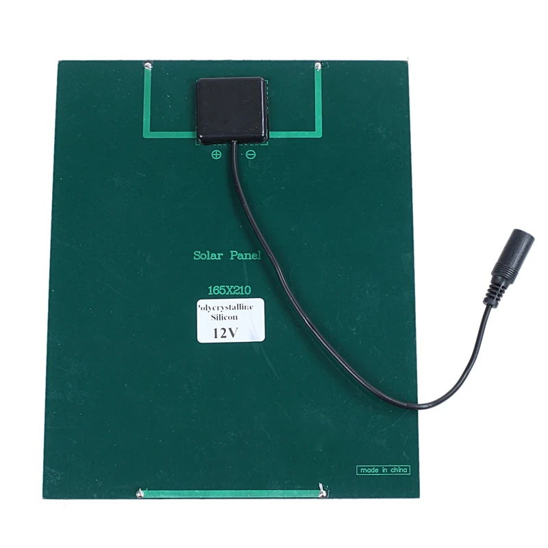 12V 5,2 W Мини Панели солнечные поликристаллические солнечные батареи кремний солнечных батарей эпоксидной смолы DIY модуль Системы Батарея Зарядное устройство+ выход постоянного тока