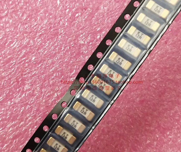 

0452012 T 12A 72V square chip fuse tube slow blow 50PCS -1lot