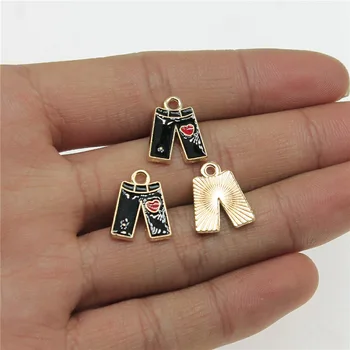 

Wholesale Jewelry Lots KC Gold Color 13x16mm Love Pants Charm For Making Jewelry Components For Jewelry Making 150 Pieces
