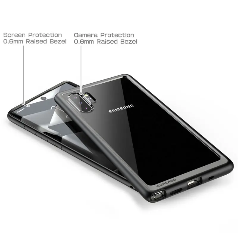 Чехол SUPCASE для samsung Galaxy Note 10 Plus( выпуск) UB style Premium Hybrid TPU бампер защитный прозрачный PC задняя крышка