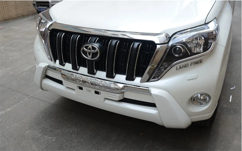 Защита переднего бампера для автомобиля для Toyota LAND CRUISER PRADO FJ150 бампер высокого качества авто аксессуары
