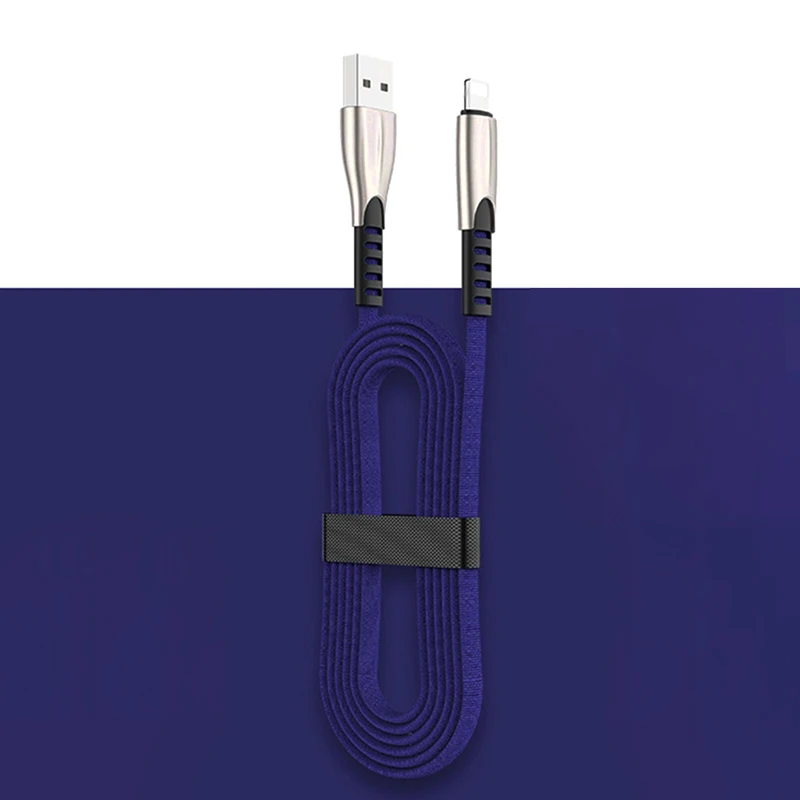 Blue Cable 3A Micro USB кабель быстрого зарядного устройства для iPhone samsung huawei зарядный кабель 0,5 м 1 м 2 м 3 м Tpye C зарядное устройство usb кабель для передачи данных - Цвет: Blue Cable