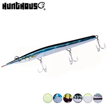 Hunthouse leurre stickbait игла карандаш морская жесткая приманка для рыбалки морской бас 140 мм/180 мм тонущий прыжок garfish sphyraena