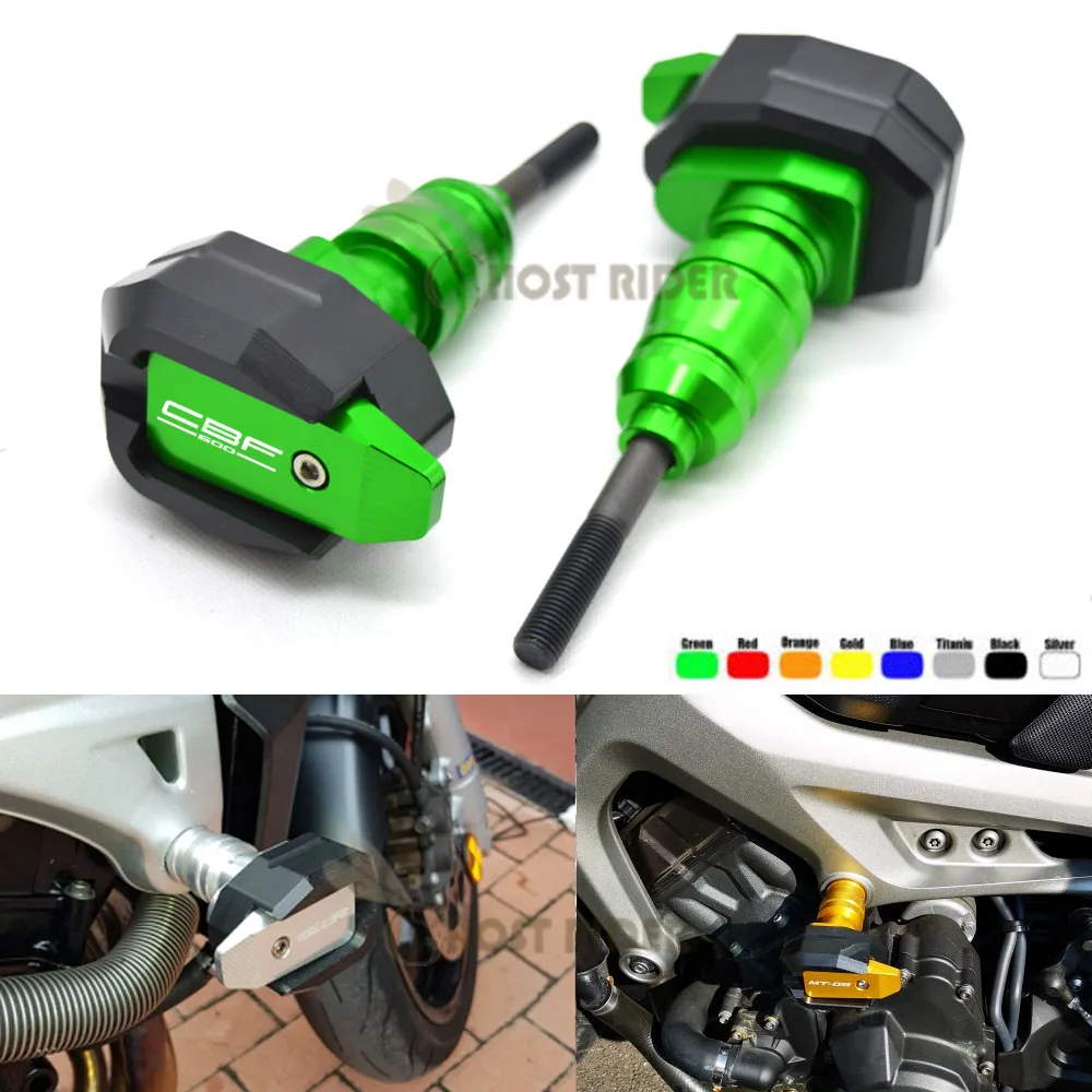 Для HONDA CB600F CBR600F CBF600/SA аксессуары для мотоциклов CNC алюминиевая рама ползунок анти Краш колодки протектор логотип CBF600