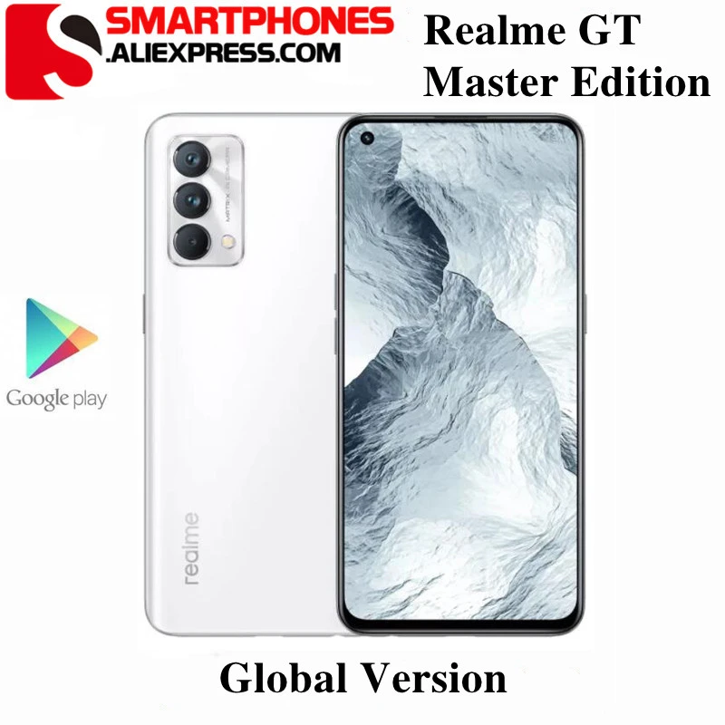 Global Version realme GT Master Edition 6.43" Snapdragon 778G 5G Smartphone 6/8GB 128/256GB 65W Super Dart Charge Moblie Phone realme new model