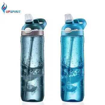 

Upspirit Tritan Kids Straw Water Bottle Plastic High Capacity Drinking Kettle Cup Outdoor Sport Travel Protein Shaker Drinkware