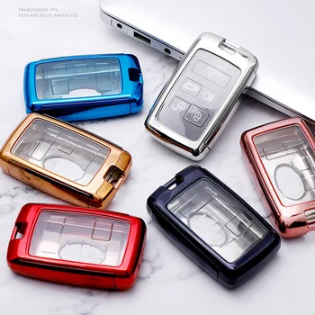 

2018 LANDROVER Full Protective Soft TPU Remote Key Cover Case Multi Colors for Range Rover Evoque Sport Velar Discovery Sport