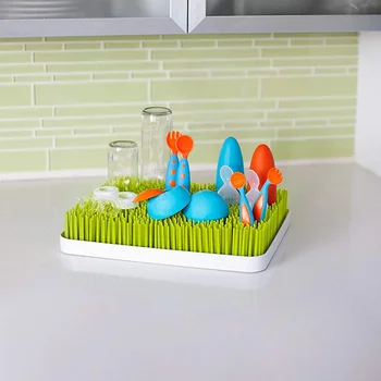 

Drying Rack Grass Countertop Drying Rack Lawn Countertop Hot selling Coffee Mugs Glass Baby Bottle Dry Rack