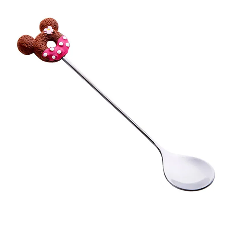 

12PCS Kids birthday Party favor cartoon Fork Spoon for girl boy party supply baby shower baptism gift christening favor
