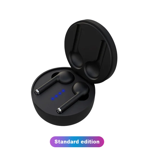 CBL002-Black TWS-40 5.0 Intelligent Wireless Bluetooth Earbud 3D HiFi stereo sports wireless Earphone charging box Sport Gaming headphones - Цвет: CBL002-Black
