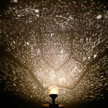 

Star Astro Sky Projection Cosmos Night Light Projector 12 romantic constellation Free June18 Whosale&DropShip