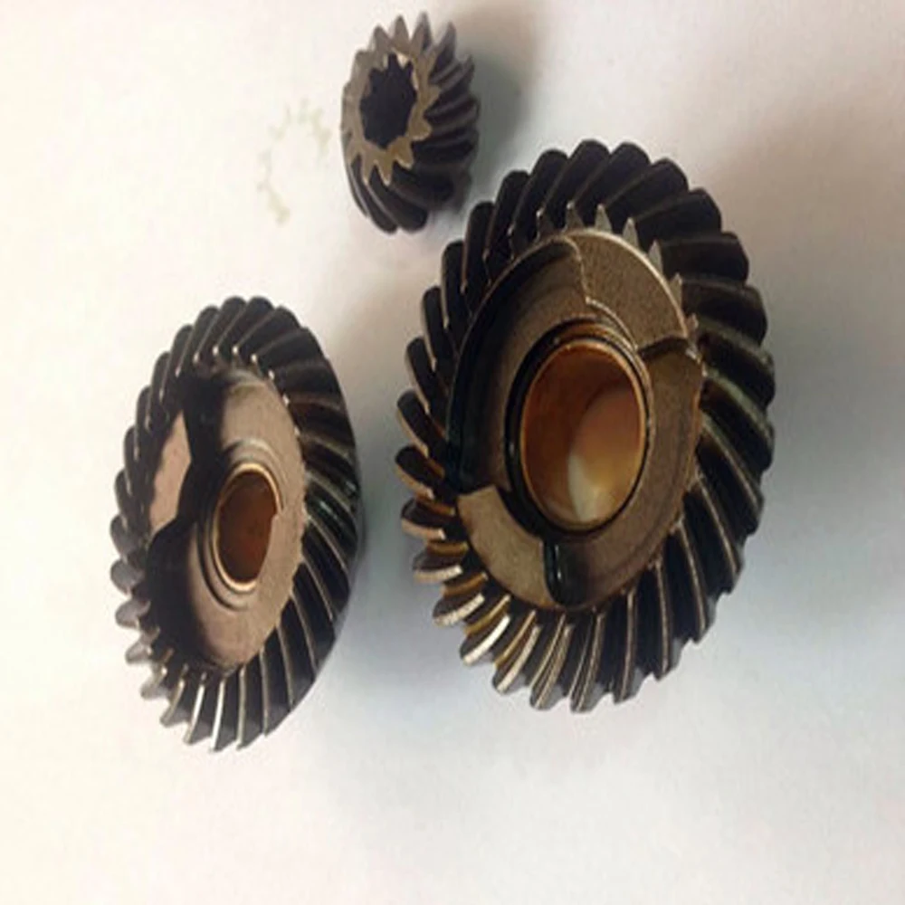 Free Shipping  Outboard Motor Part Quality  Gears For Hangkai 2 Stroke 5-6 Hp Gasoline Boat Engine Accessories top quality um2 um3 extended extruder motor gear feeder um2 extruder gears pom material wholesale