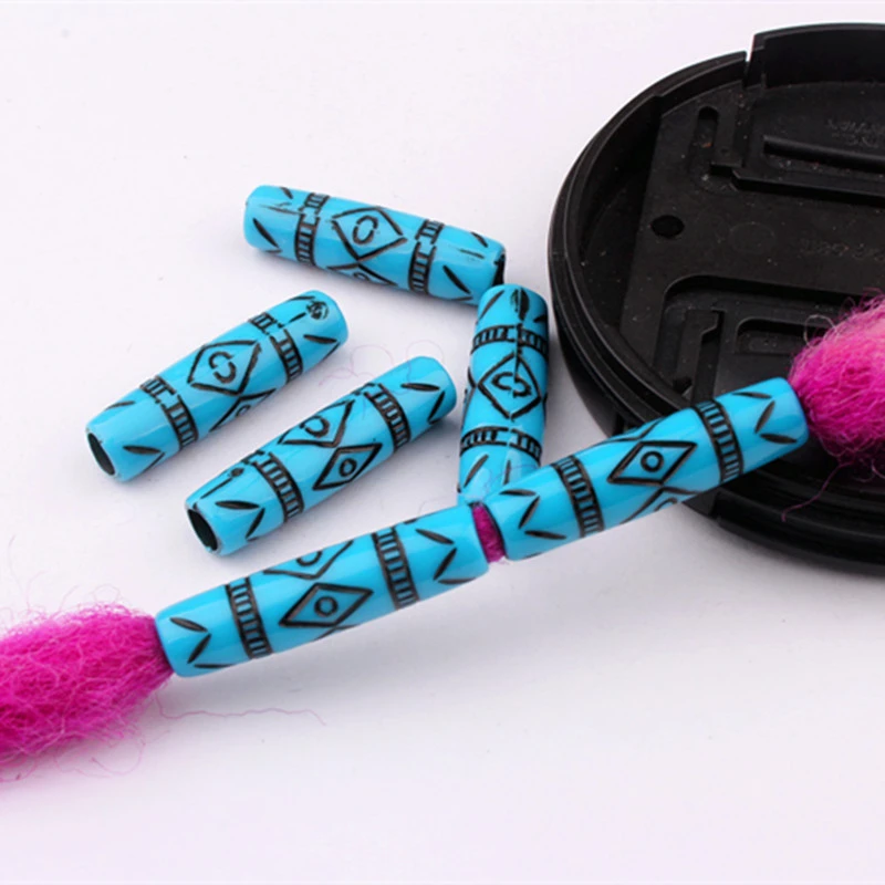 20/50 PCS Dreadlock   ׼   öƽ Ӹ  ũ  ߰ Ӹ        