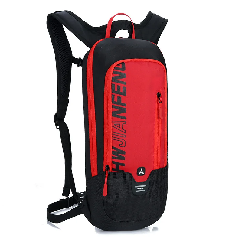 Водонепроницаемый велосипедный рюкзак 6л для мужчин и женщин mtb велосипед сумка для воды нейлон Велоспорт Туризм Кемпинг бег гидратация сумки рюкзак - Цвет: Красный