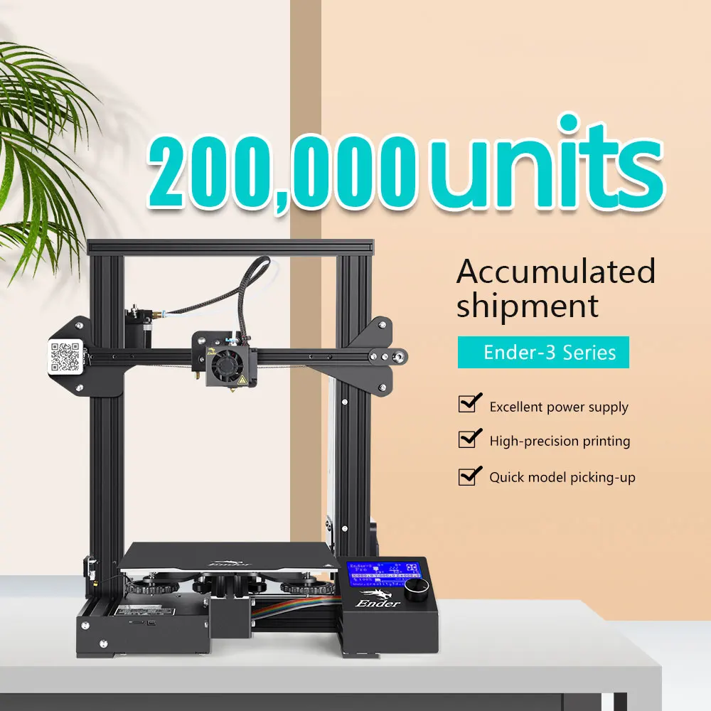 Creality Ender 3 Pro 3d принтер со съемной поверхностью для сборки и сертификацией UL power Printing DIY KIT MeanWell источник питания