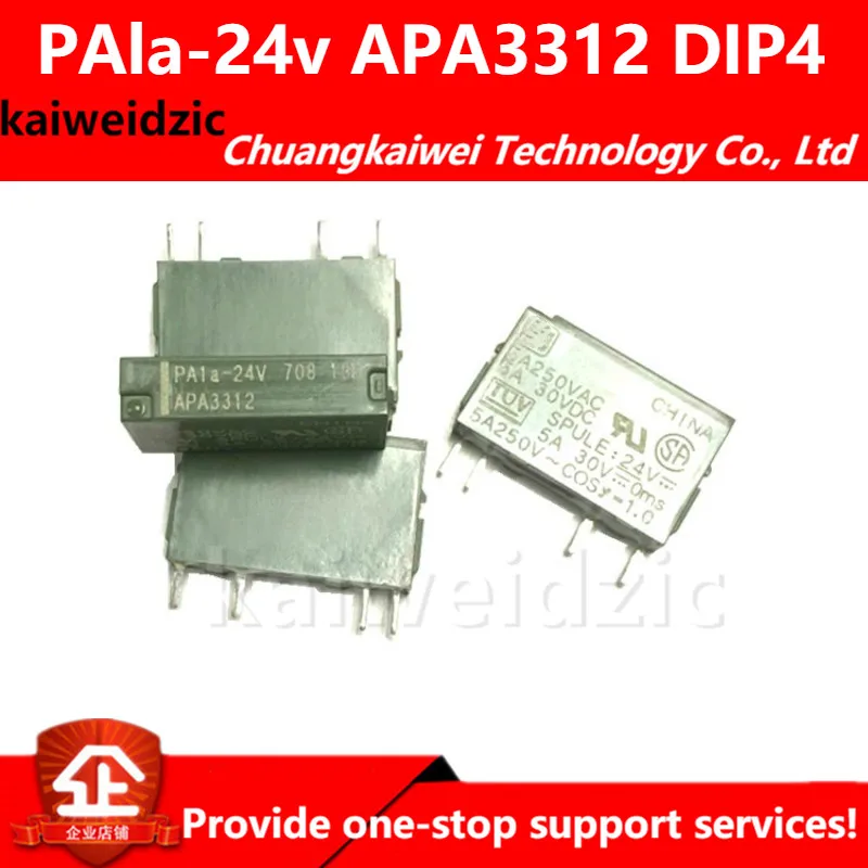Φ (APA3319) PA1a-5V (APA3311) PA1a-12V (APA3312) DIP4 4 feet power relay/один комплект нормально открытый |