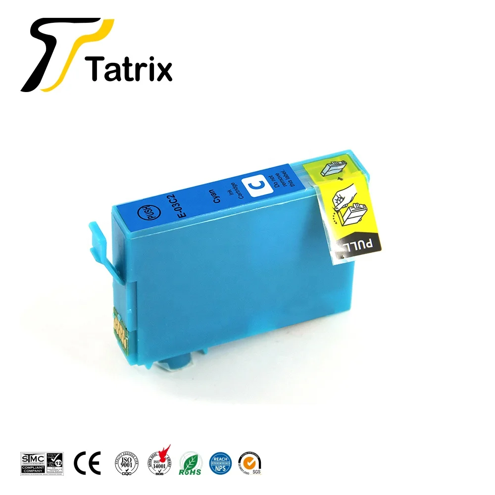 Tatrix T03D T03C T03C1 T03C2 T03C3 T03C4 T03D1 цветной совместимый чернильный картридж для принтера
