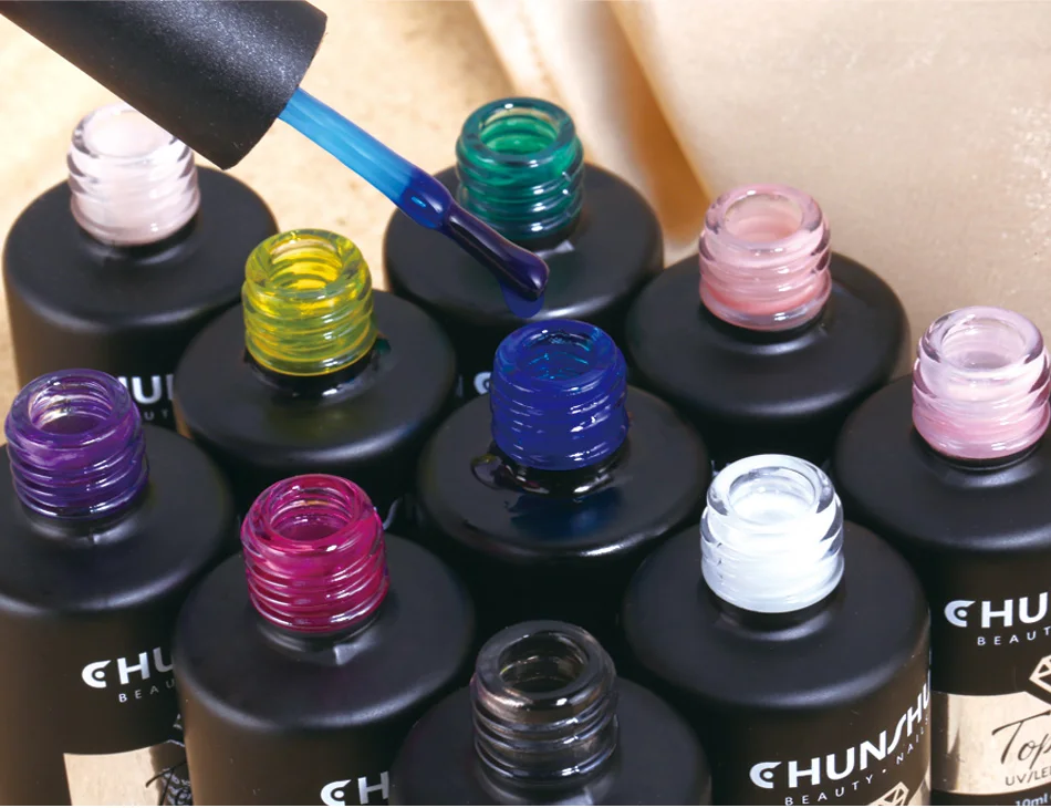 Description Picture 6 of itemCHUNSHU Glazed UV Gel Top Coat 10ml 2in1 No Wipe Translucent Color Varnish Seal Long Lasting High Gloss Semi Permanent Nail Art