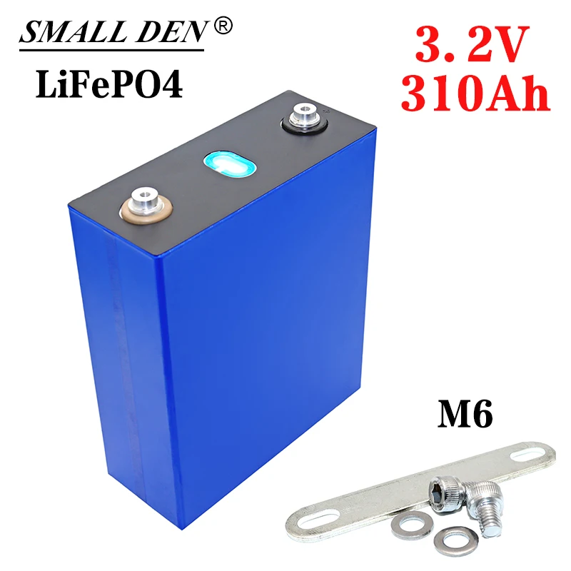 1-4 шт. 3 2 В Ач lifepo4 аккумулятор DIY 12 в 24 для электромобиля RV инвертор солнечная