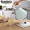 DMWD 1.8L Household Retro 304 Stainless Steel Electric Kettle Water Heater Water Boiler Coffee Pot  Automatic Power off 220V 5