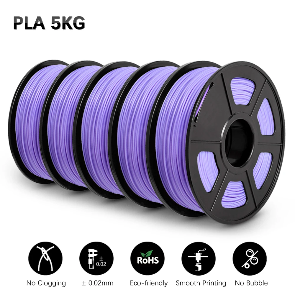 GOHIGH PLA Filament For 3D Printer Filament 5KG PLA  some PLA Color Biodegradable Eco-friendly Printing Materials 3d printer pla