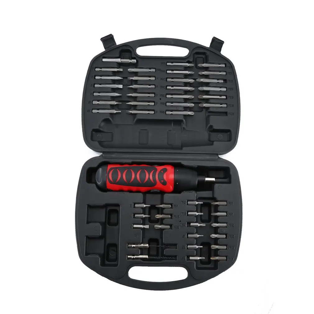 

X-power Mini Handheld Electric Screwdriver Drill 6V Battery Operated Cordless Electric Screw Driver Household DIY Tools Set Sale