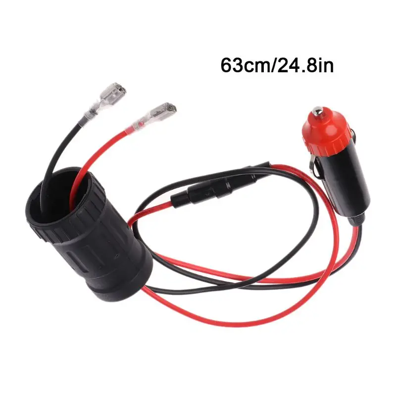 12 V-24 V 12 V-24 V гнездо для автомобильного прикуривателя Авто Питание адаптер Разъем конвертер с 10A предохранитель набор «сделай сам» для автомобиля USB