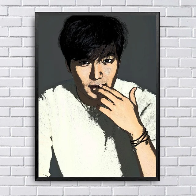 Lee Min Ho Arte Madre Lona Imprimir Pared Arte Inicio Decoracion