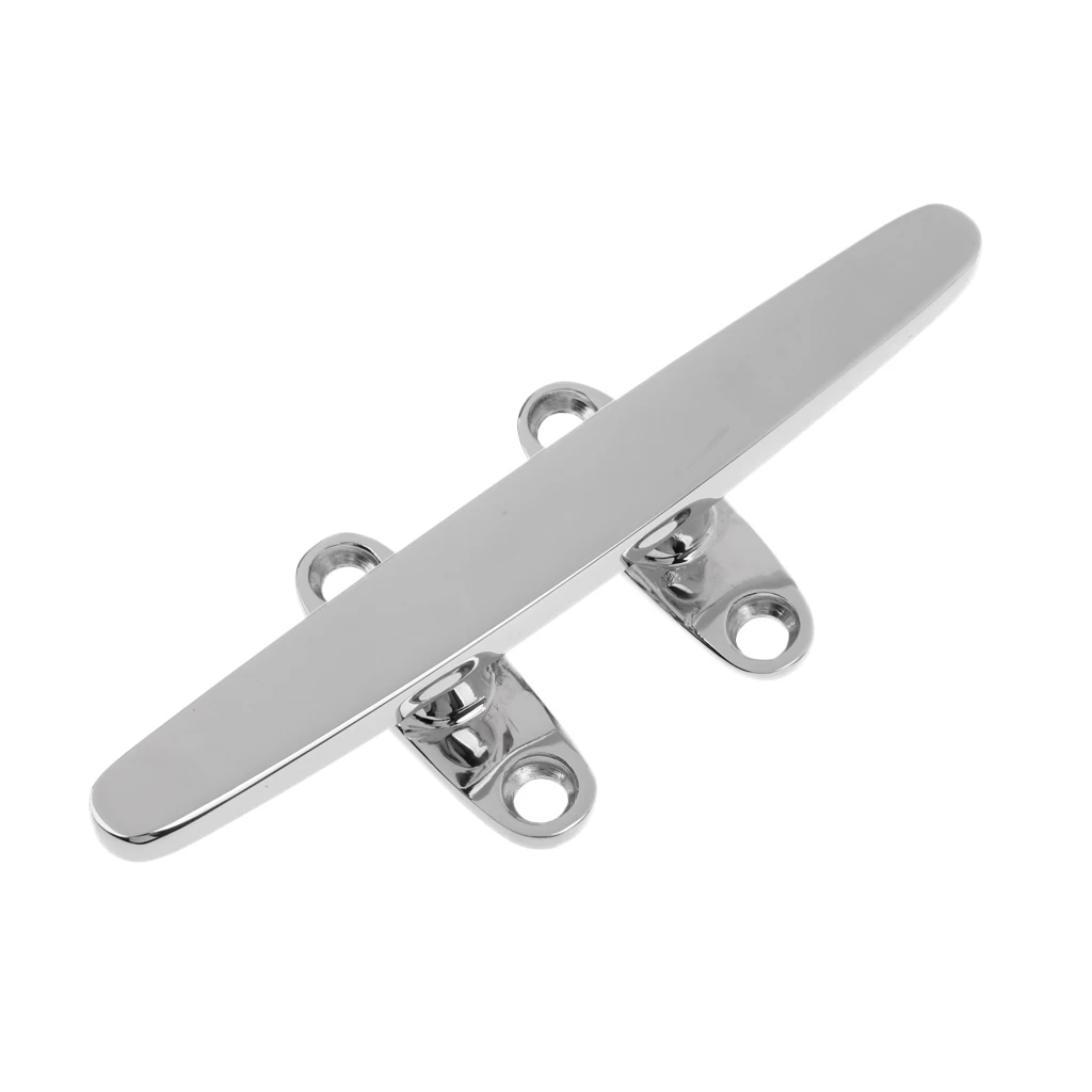 316 Stainless Steel Heavy Duty Hollow Open Base Marine Boat Deck Dock Rope Cleat 5 inch 6 inch 8 inch 10 inch 316 Stainless Steel Heavy Duty Hollow Open Base Marine Boat Deck Dock Rope Cleat 5 inch 6 inch 8 inch 10 inch