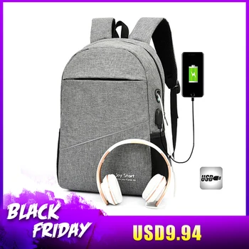 

New Laptop Usb Backpack School Bag Anti Theft Men Backbag Travel Daypacks Male Leisure Backpack Night Reflective School Bags