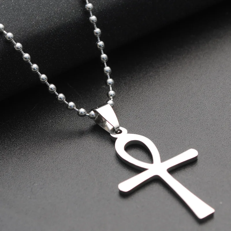 

10 Stainless Steel Love Heart woman Girl Cross blessing Necklace simple Religion Christian Jesus Cross Faith lucky gift jewelry