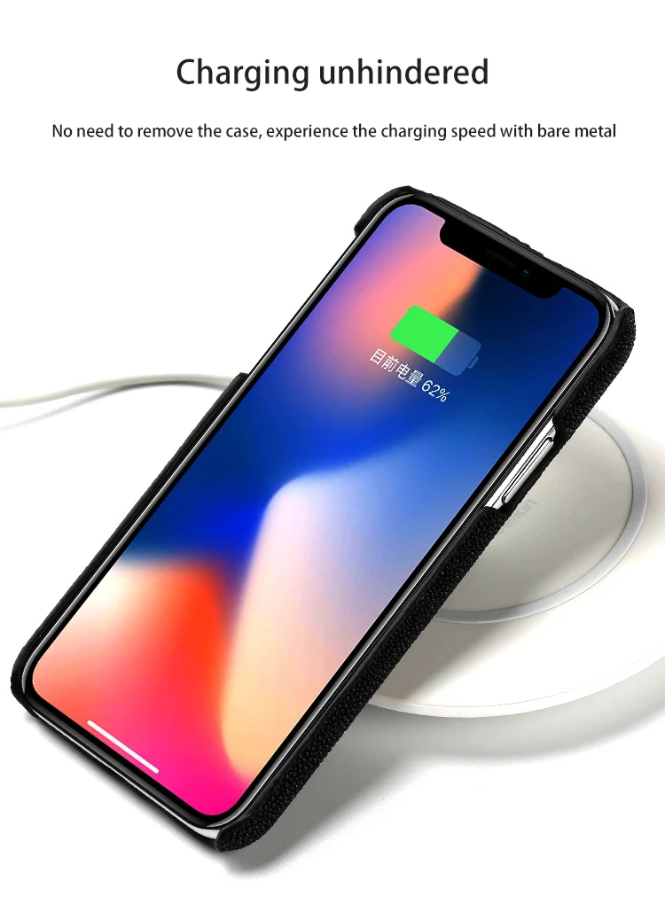 Роскошный чехол для телефона s для IPhone 7 8 Plus X Xs Max чехол настоящая жемчужина рыбья кожа задняя крышка для 6 6s 6p 7p 8p чехол