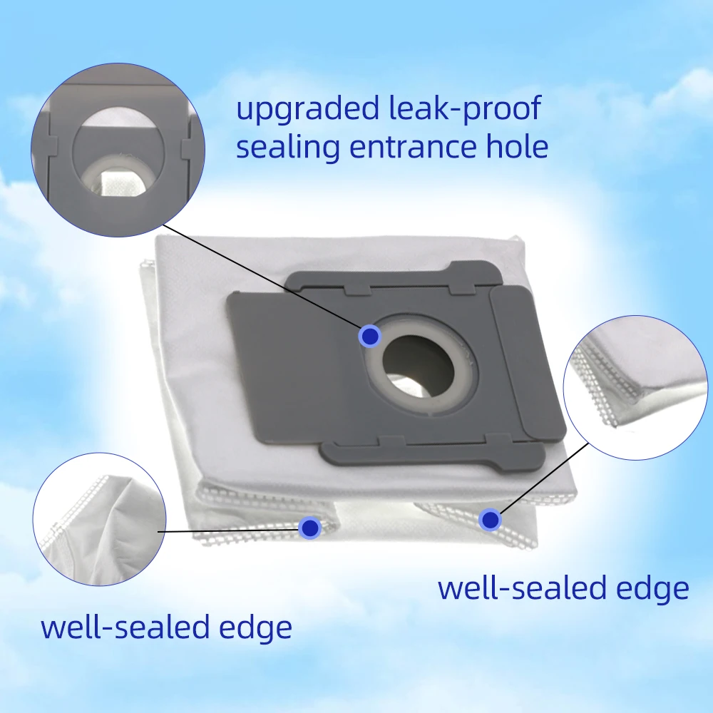 For iRobot Roomba i3 i4 i6 i7 i8 j7 E5 E6 E7 Robot Vacuum Cleaner Spare Parts Accessories Main Side Brush Hepa Filter Dust Bag