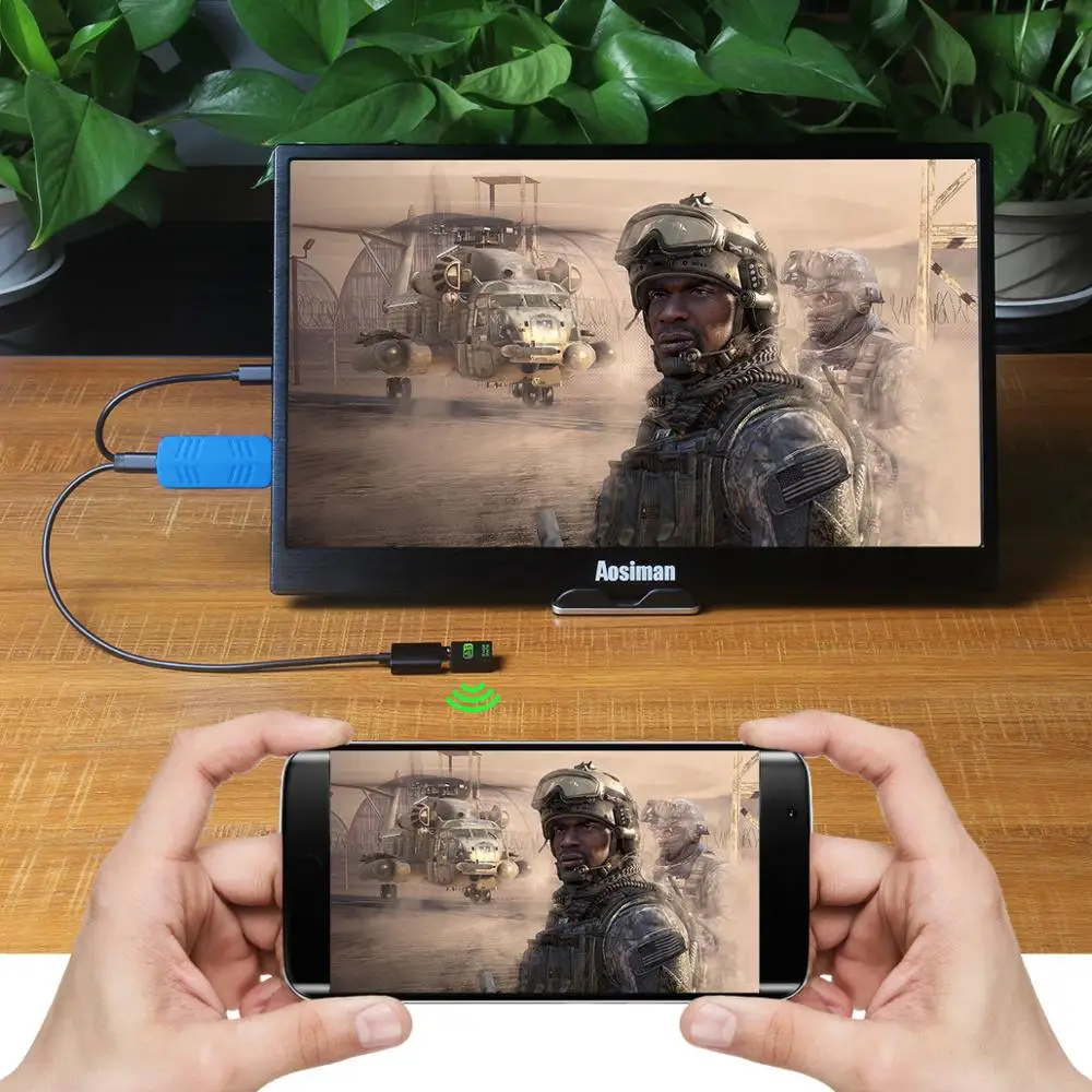 Мобильный телефон HDMI беспроводной дисплей ключ Wifi HDMI адаптер разъем Поддержка Airplay